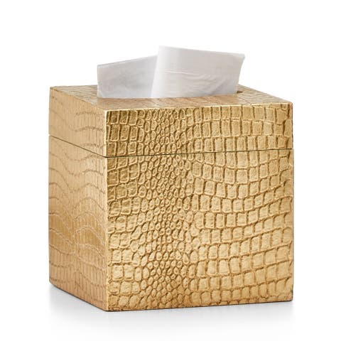 Crocodile Gold Tissue Cover