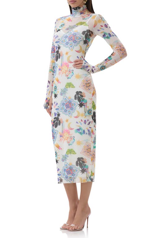 AFRM AFRM SHAILENE LONG SLEEVE BODY-CON MIDI DRESS