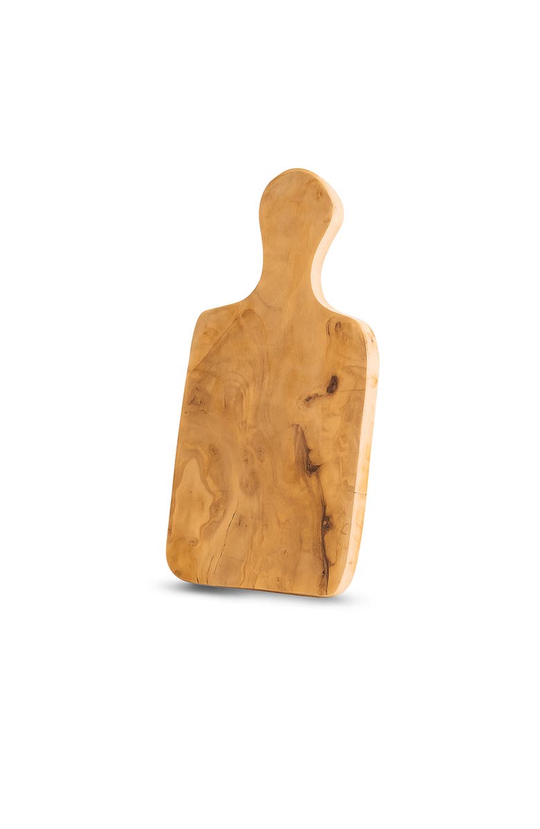 Gharyan Stoneware Natural Olive Wood Cheese Board, Main, color, Natural