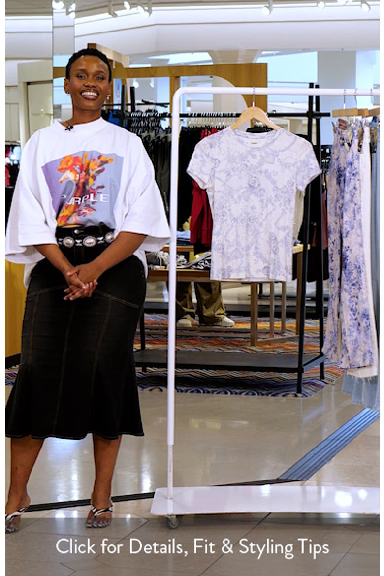 Ressi Mixed Print Top video