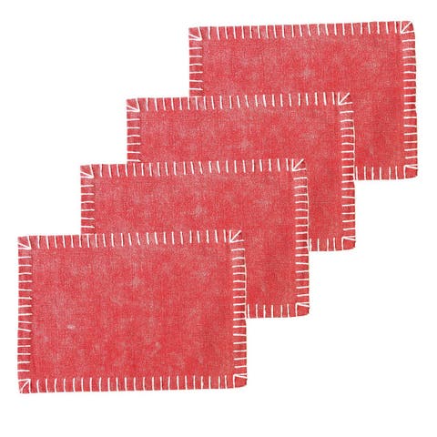 Carter Tomato Placemats Set 4, 14" x 20"