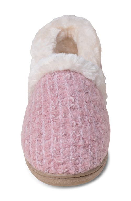 Minnetonka Dina Faux Fur Lined Slipper In Animal Print