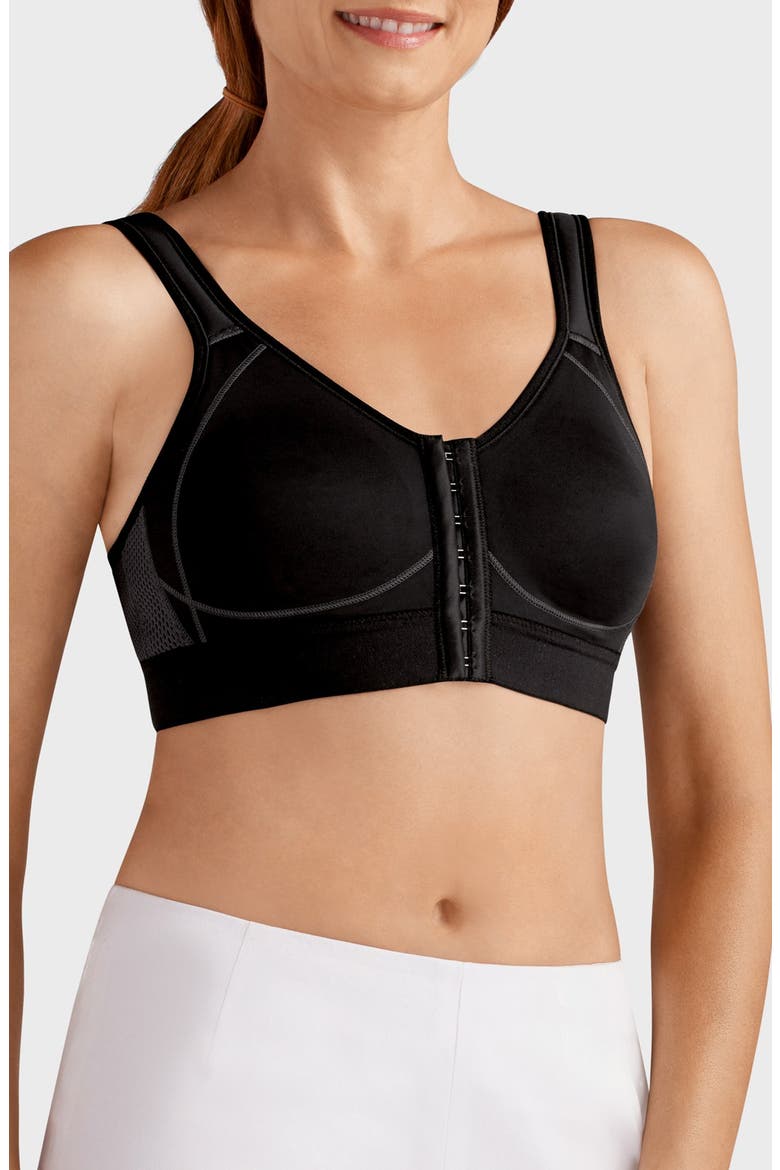 Ester Post Surgery Bra, Main, color, BLACK