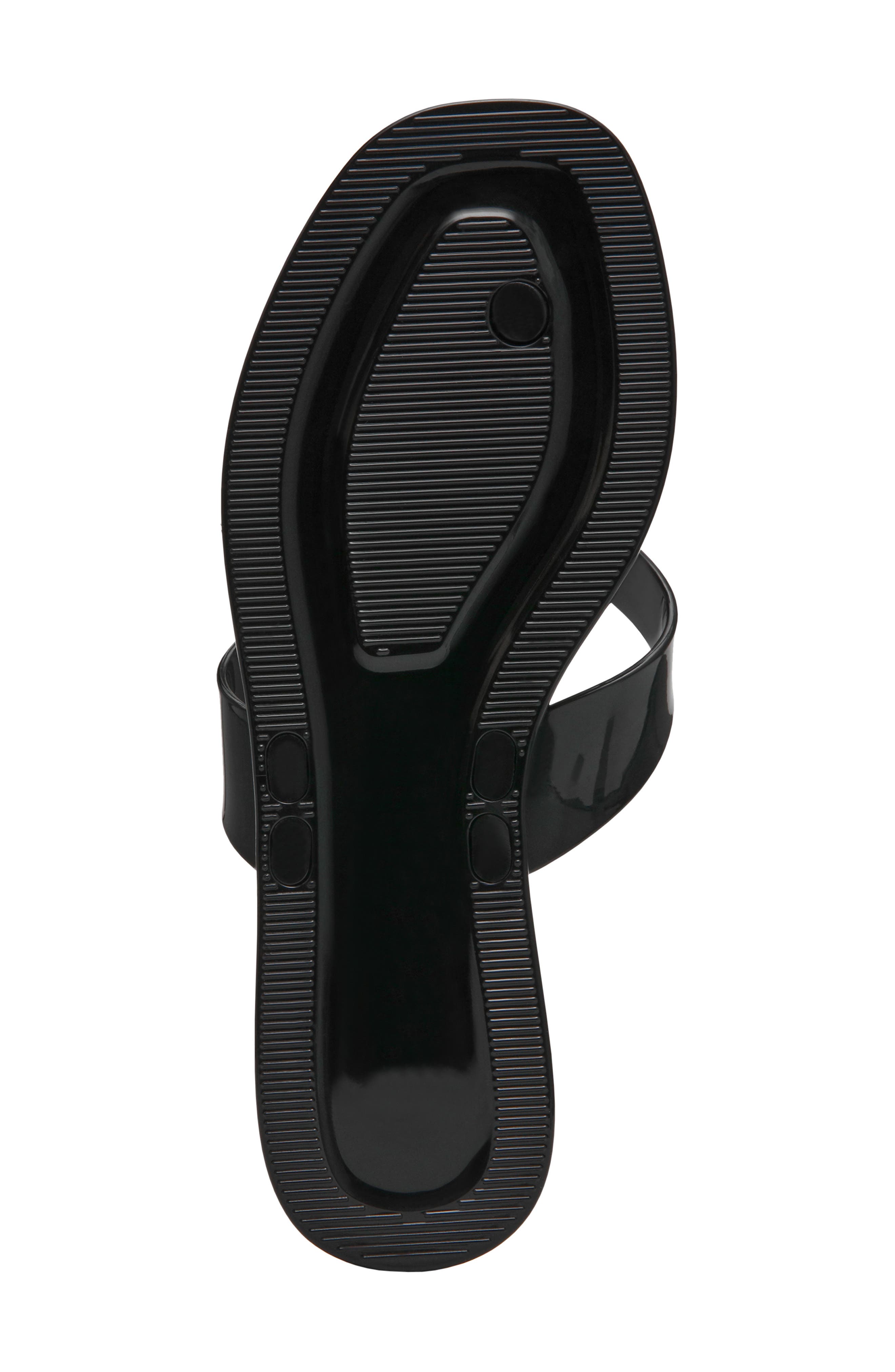 DV by Dolce Vita Jespar Flip Flop Sandal, Alternate, color, Black Shiny