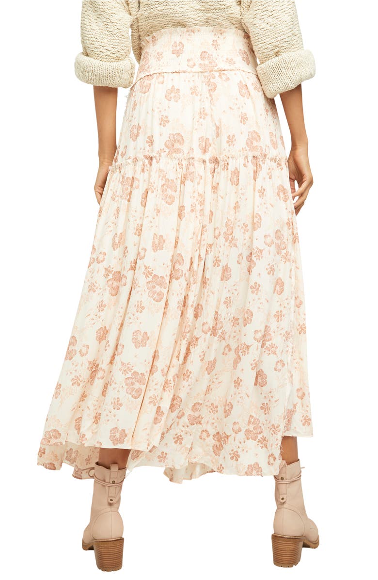 Free People Magnetic Meadows Maxi Skirt, Alternate, color,