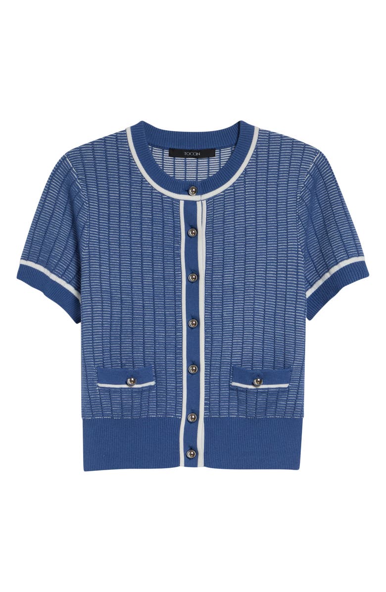 Toccin Patra Short Sleeve Cardigan, Alternate, color,