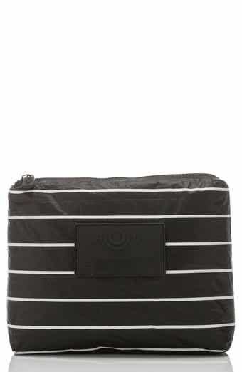 Aloha Collection Small Pinstripe Water Resistant Tyvek® Zip Pouch