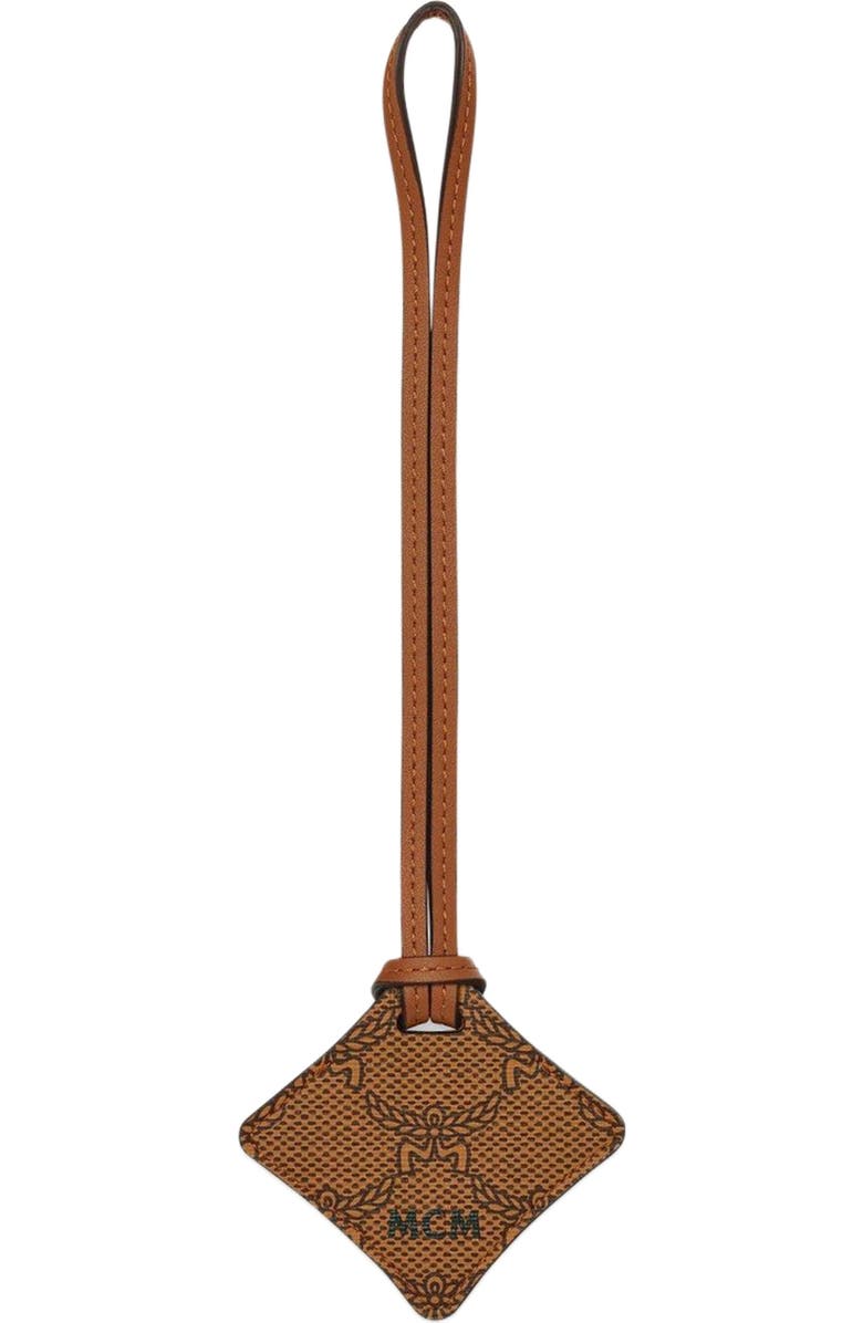 MCM Ottomar AirTag Luggage Charm in Lauretos, Main, color,