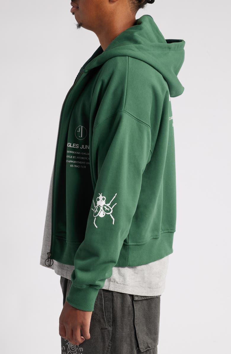 JUNGLES Appointment Only Split Zip Hoodie, Alternate, color, 