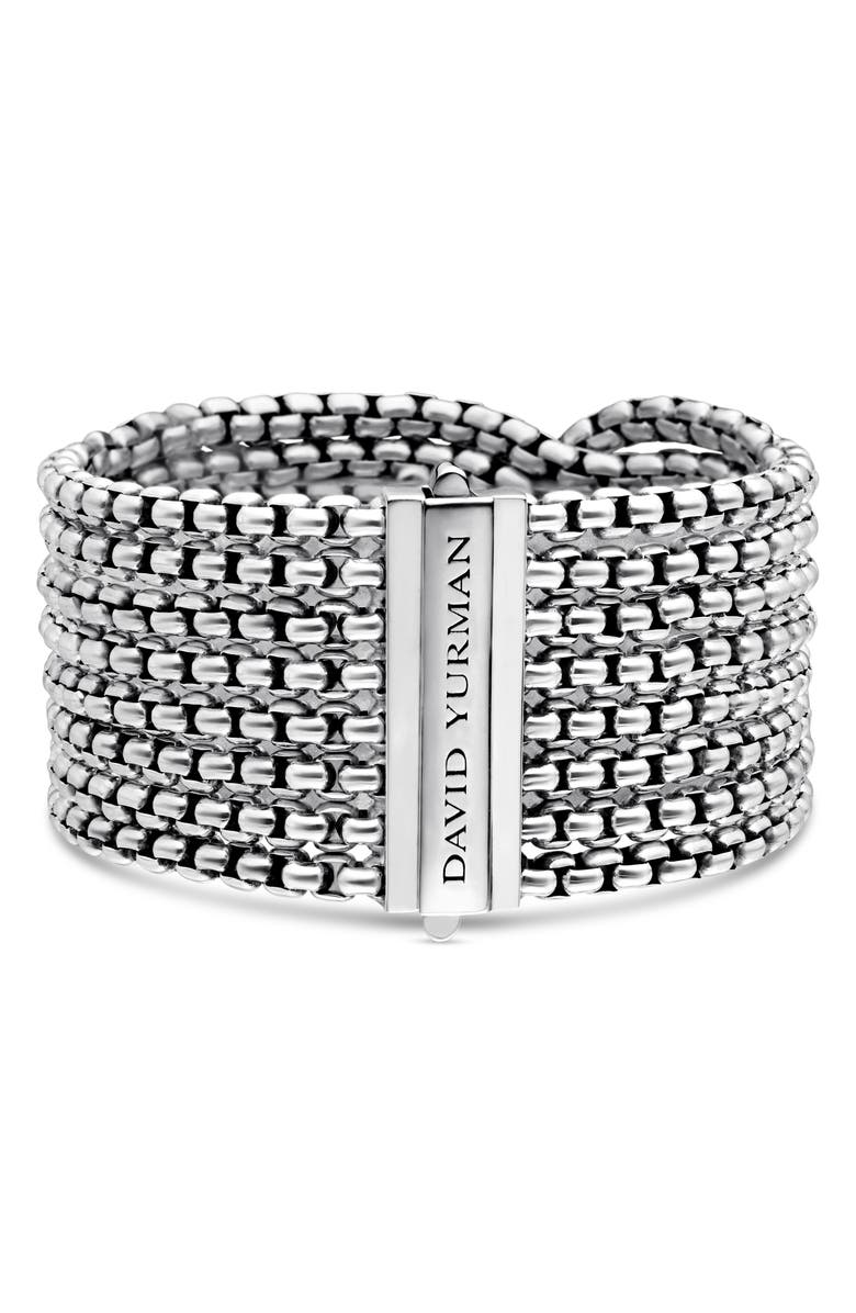 David Yurman 'Box Chain' 8-Row Bracelet, Alternate, color, 