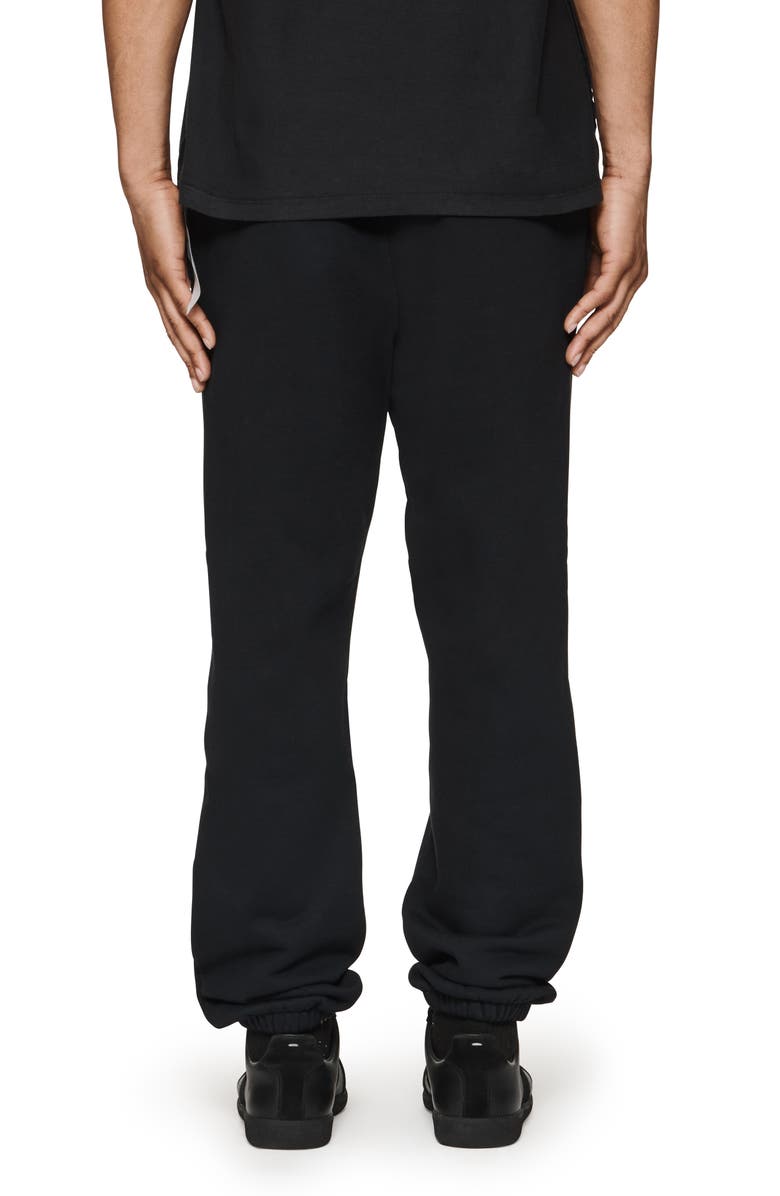 PURPLE BRAND Fleece Sweatpants, Alternate, color, Black