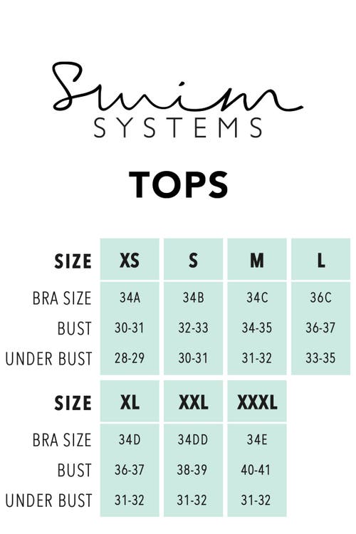 Swim Systems Pom Pom Triangle Bikini Swimsuit Top In Blue