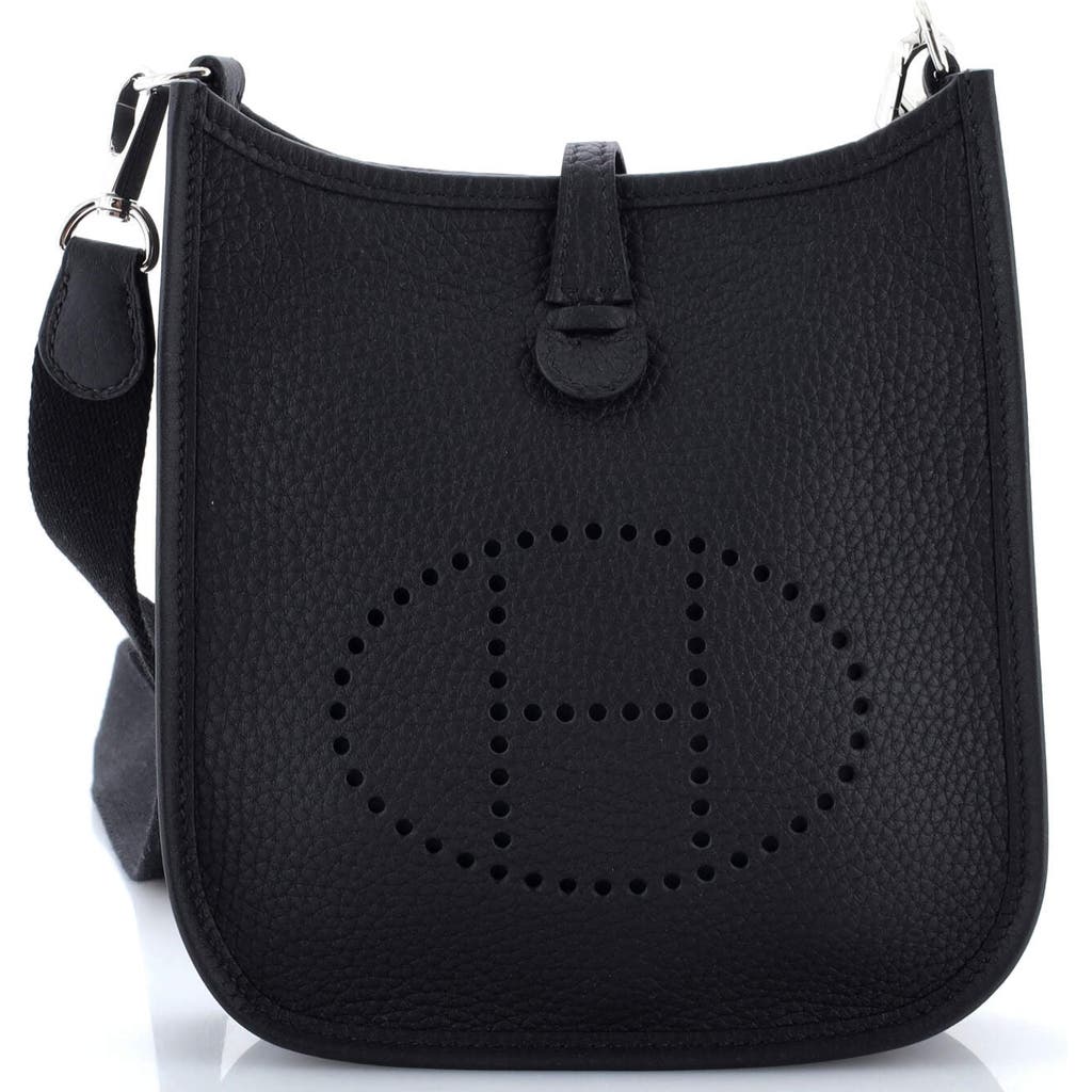 Pre-owned Hermes Hermes Evelyne Bag Gen Iii Clemence Tpm In Blue