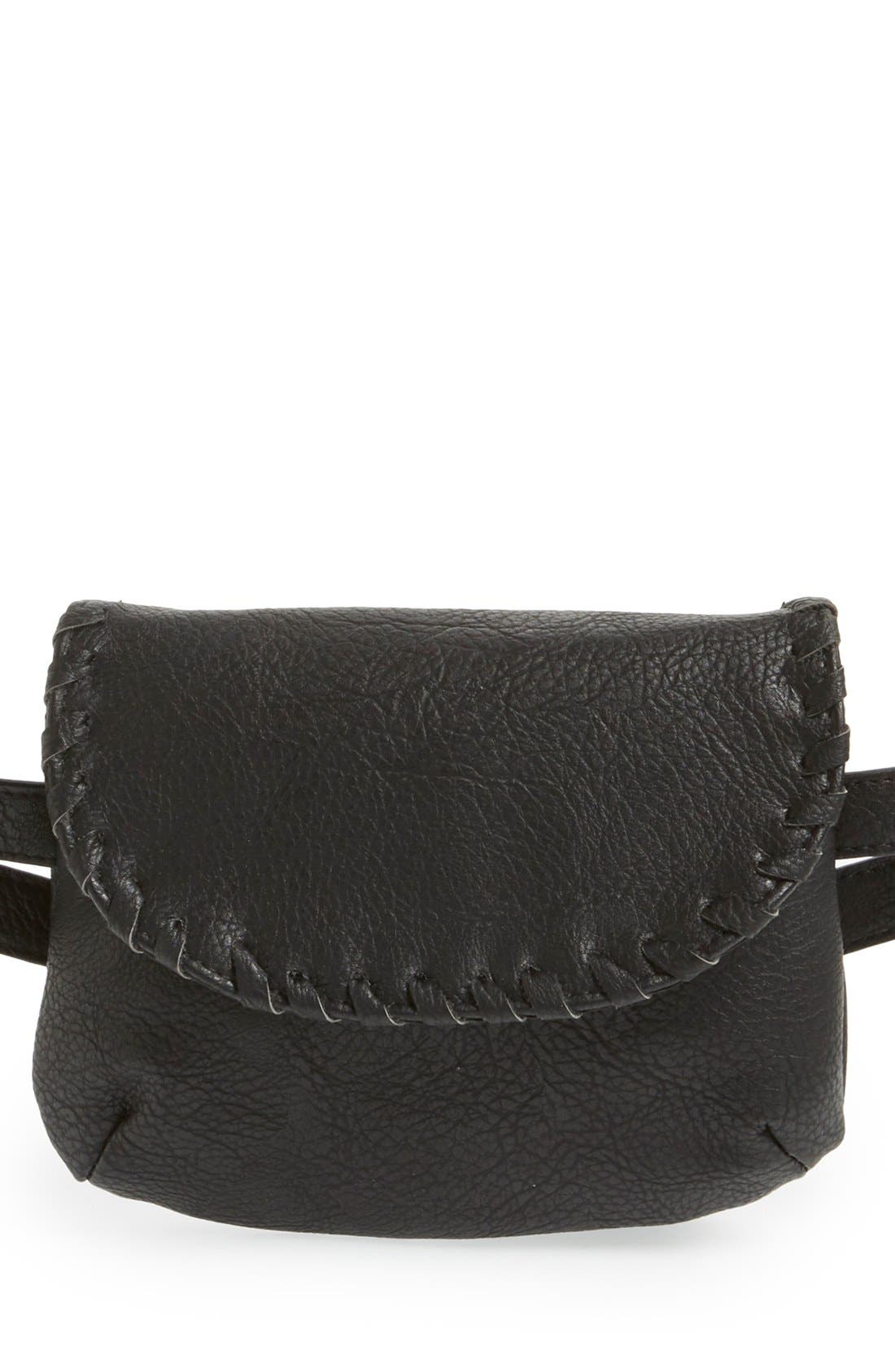 BP. Flap Pouch Belt Bag, Alternate, color, 