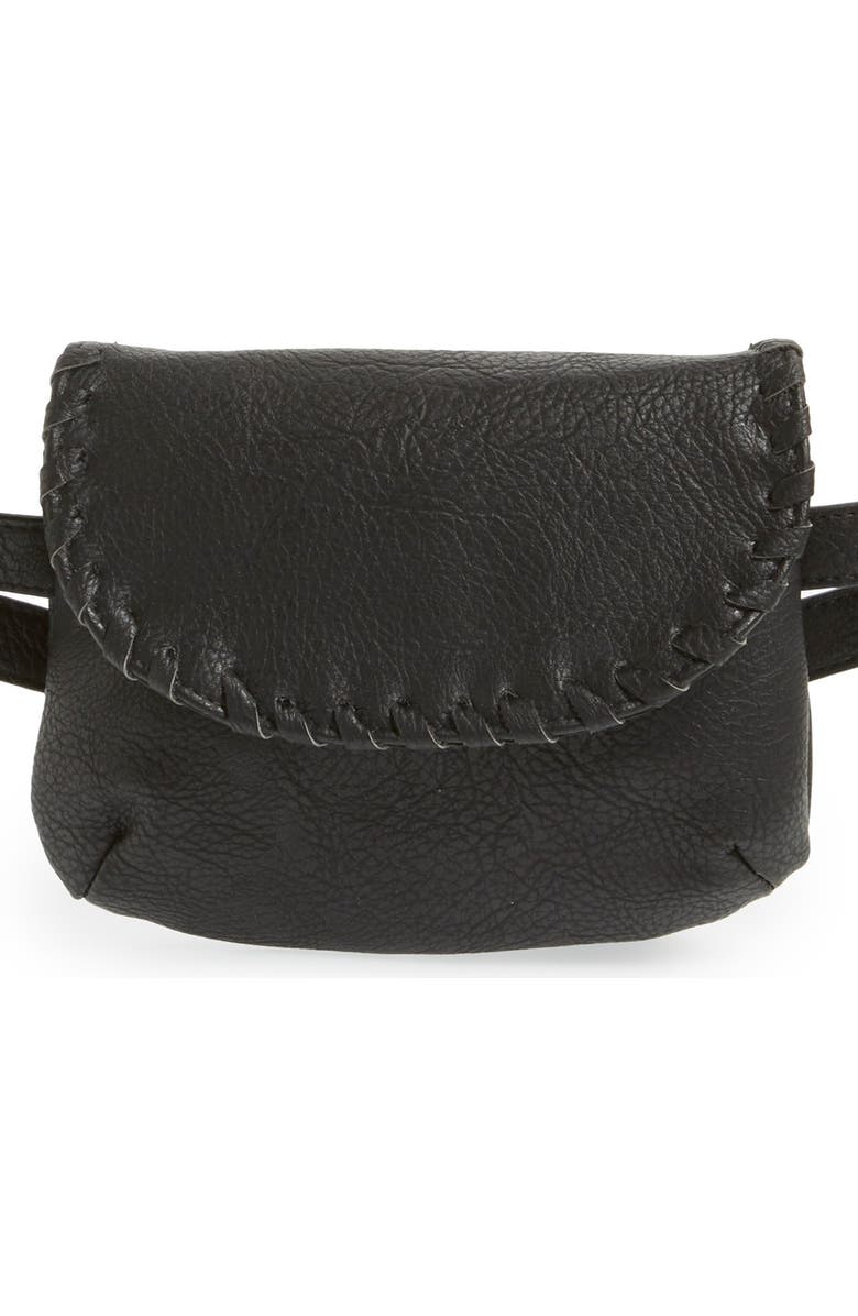 BP. Flap Pouch Belt Bag, Alternate, color,