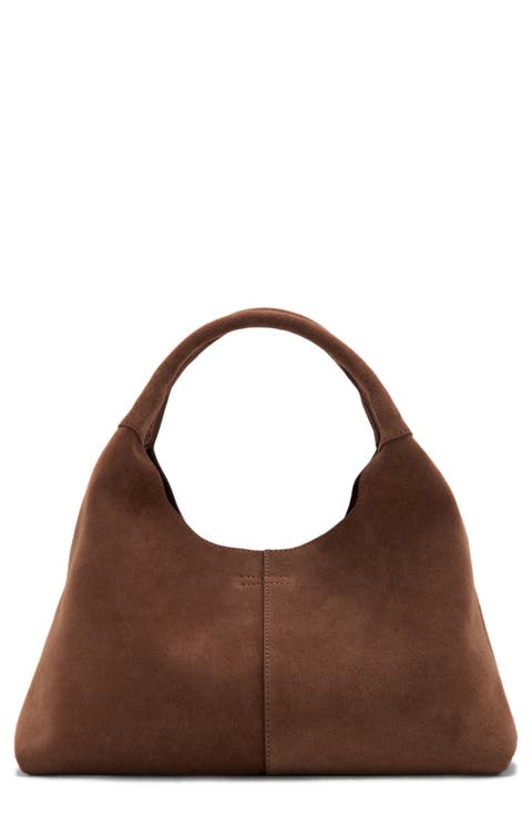 Suede Shoulder Bag