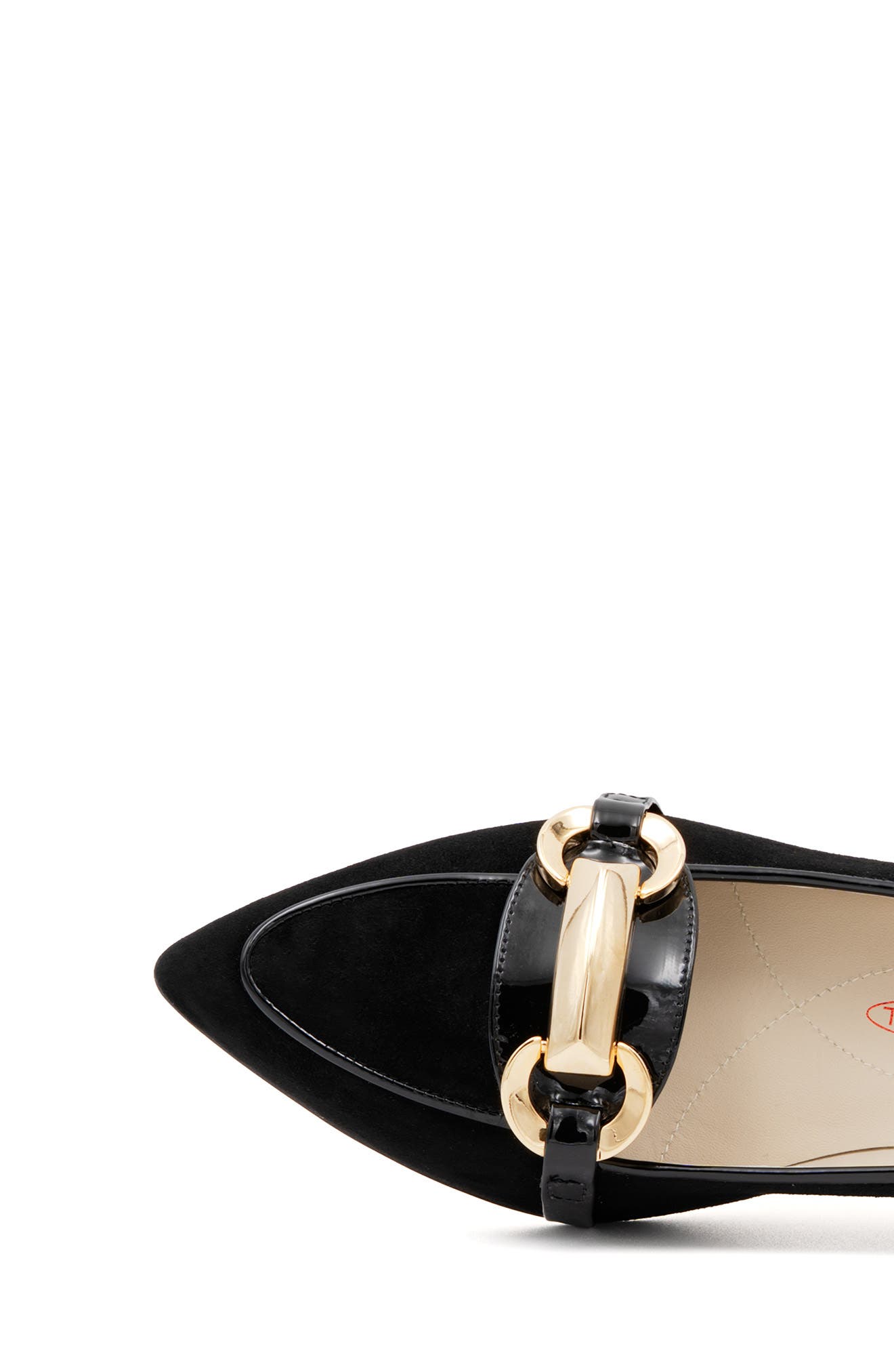 Amalfi by Rangoni Astarte Pointed Toe Kitten Heel Pump, Alternate, color, Black Cashmere