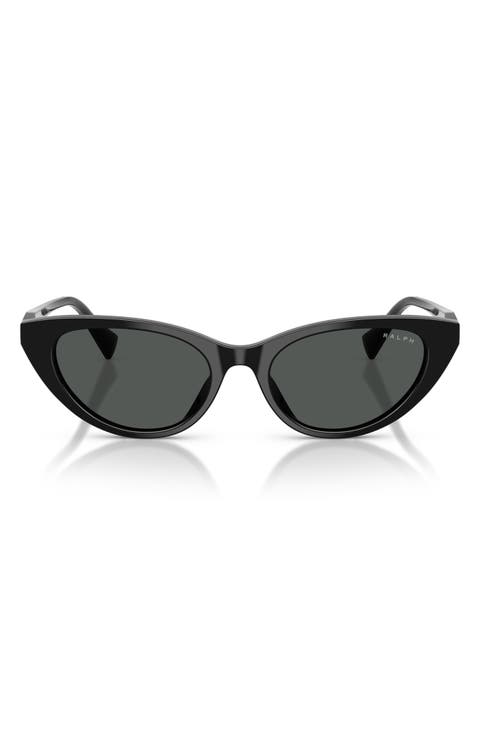 53mm Gradient Cat Eye Sunglasses