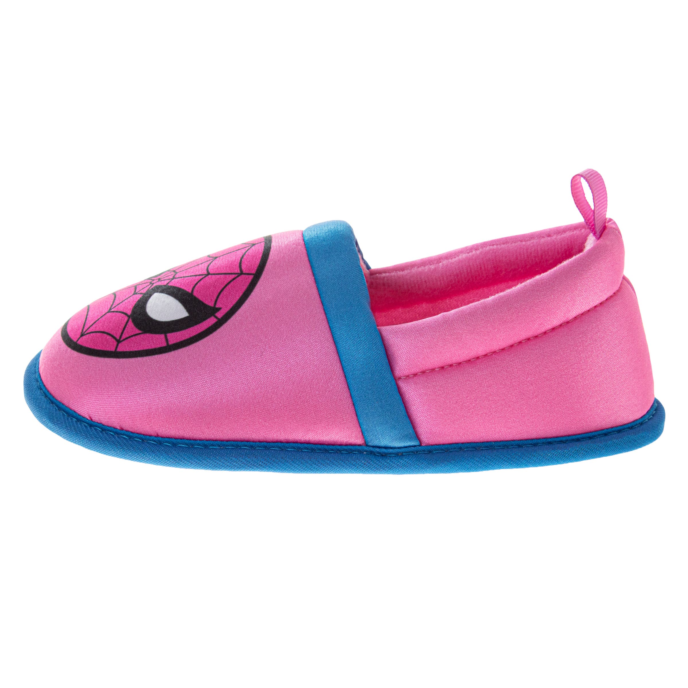 Spider-Man Spiderman Slipper Toddler Little Kid, Alternate, color, Pink/Blue