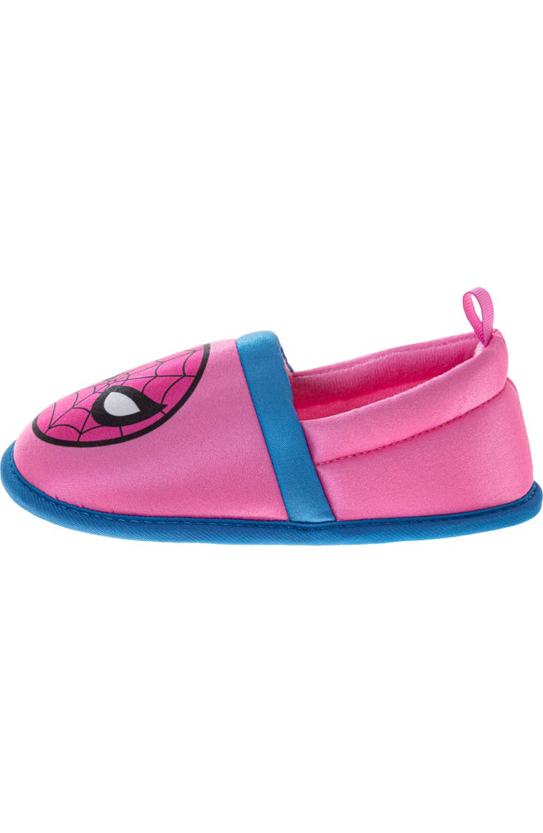 Spider-Man Spiderman Slipper Toddler Little Kid, Alternate, color, Pink/Blue
