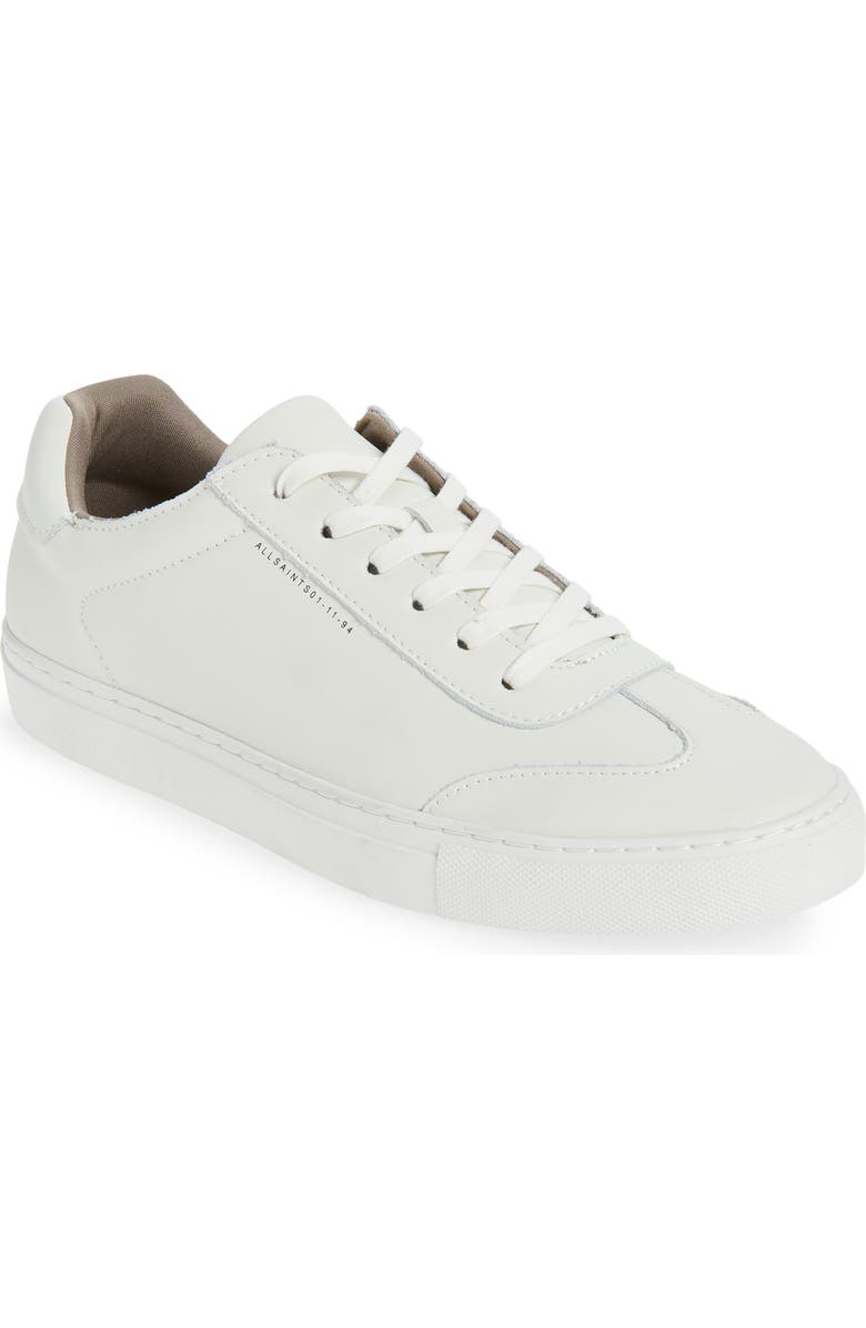 AllSaints Flip Low Top Sneaker, Main, color, White