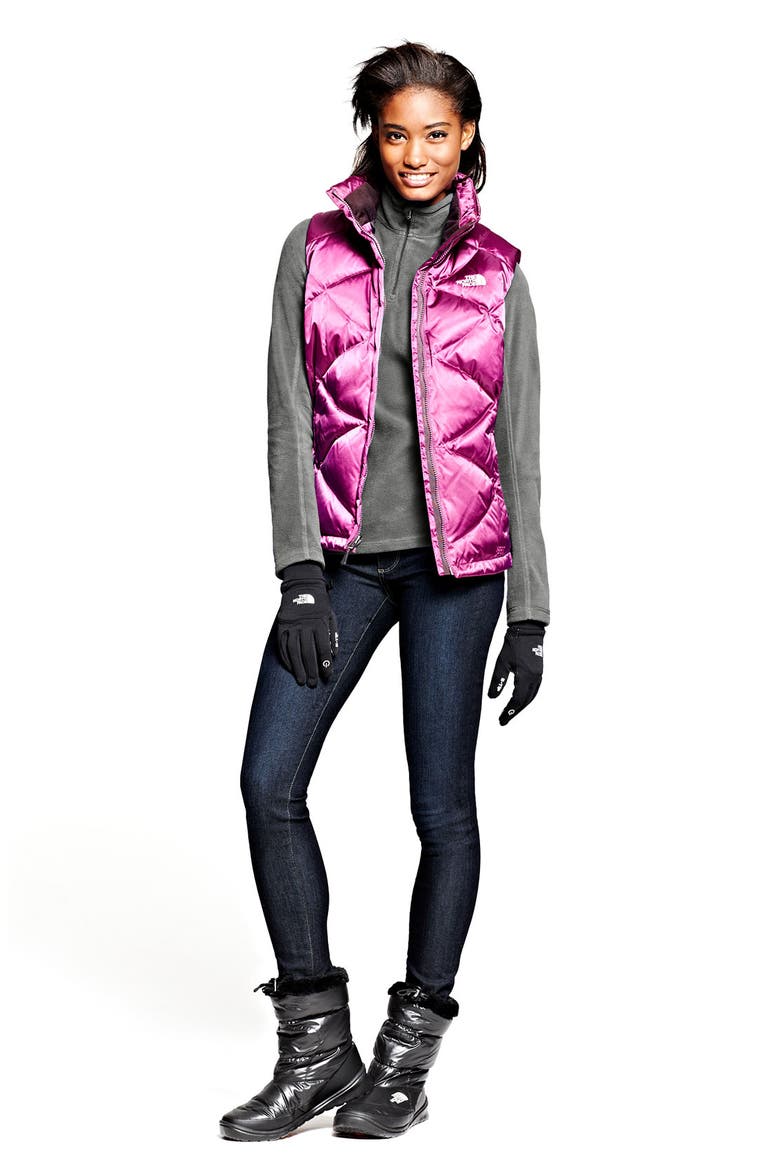 'Aconcagua' Down Vest, Alternate, color, BLACK