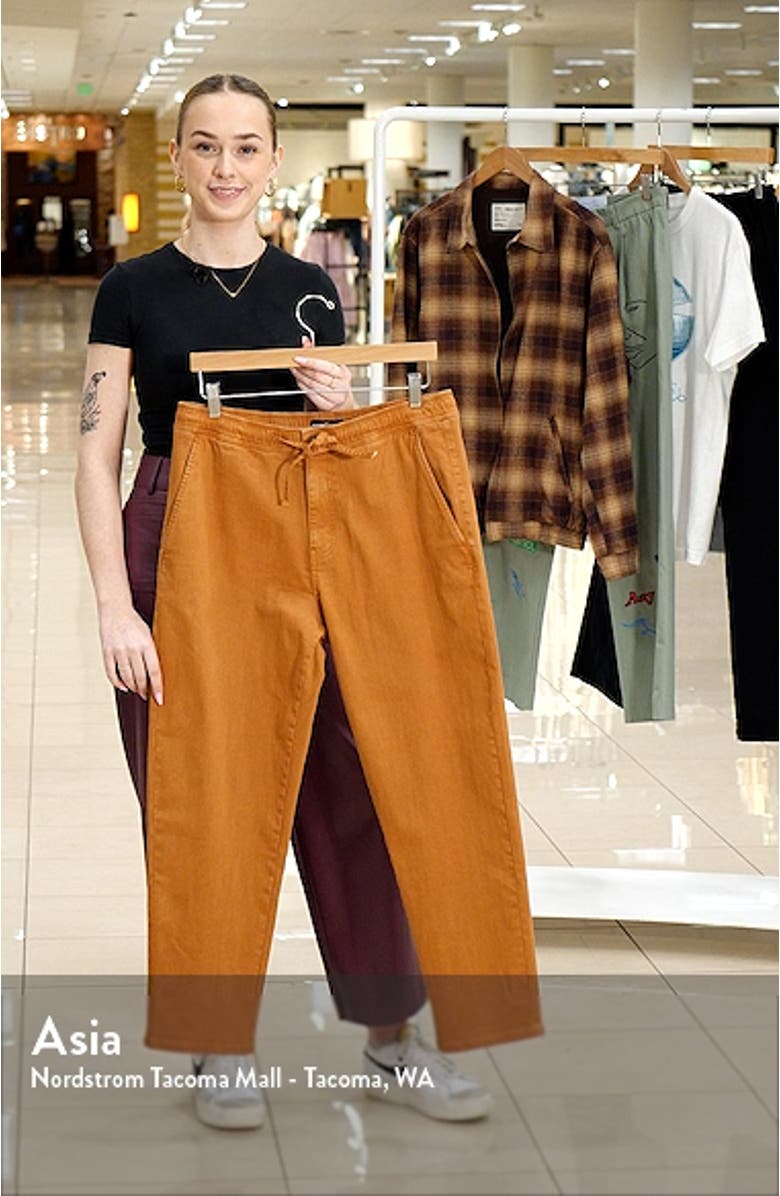 Pull-On Crop Tapered Pants, sales video thumbnail