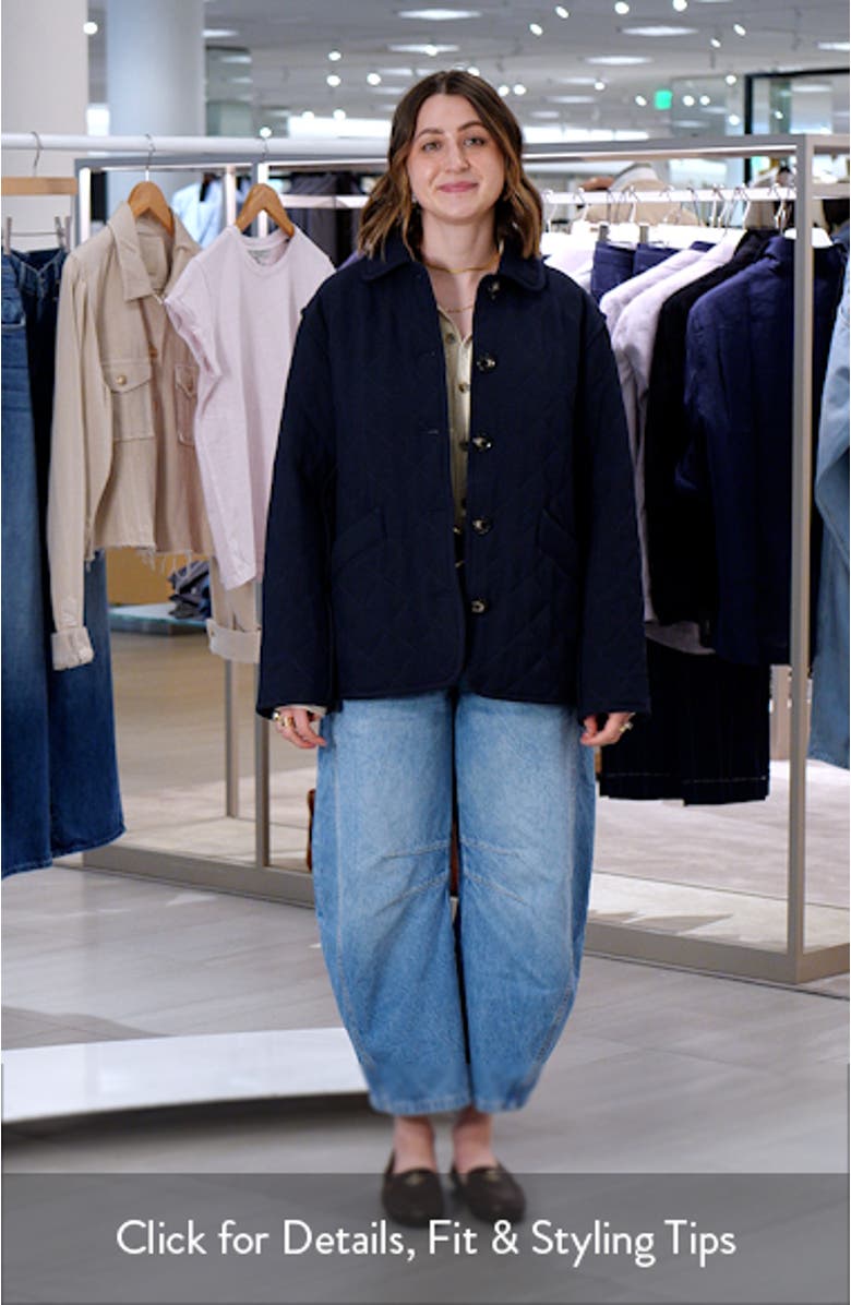 Diamond Quilted Jacket, sales video thumbnail