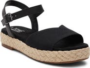 TOMS Abby Flatform Espadrille Sandal