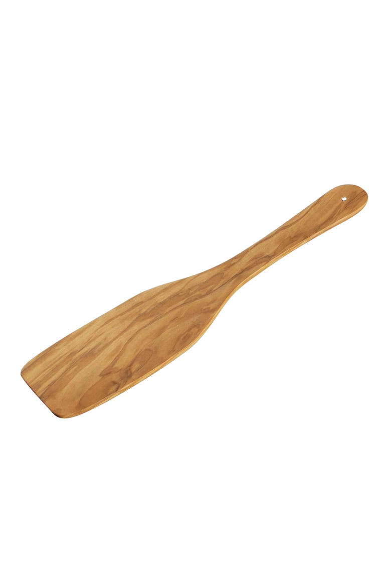 Cilio Toscana Olivewood Wok Turner, 11.8-Inch, Main, color, Brown