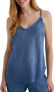 Bella Dahl Frayed Chambray Camisole