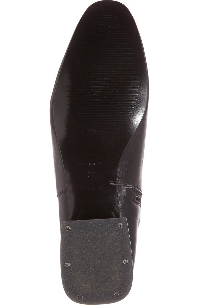 Topshop 'Aubergine Perspex' Clear Heel Bootie, Alternate, color,