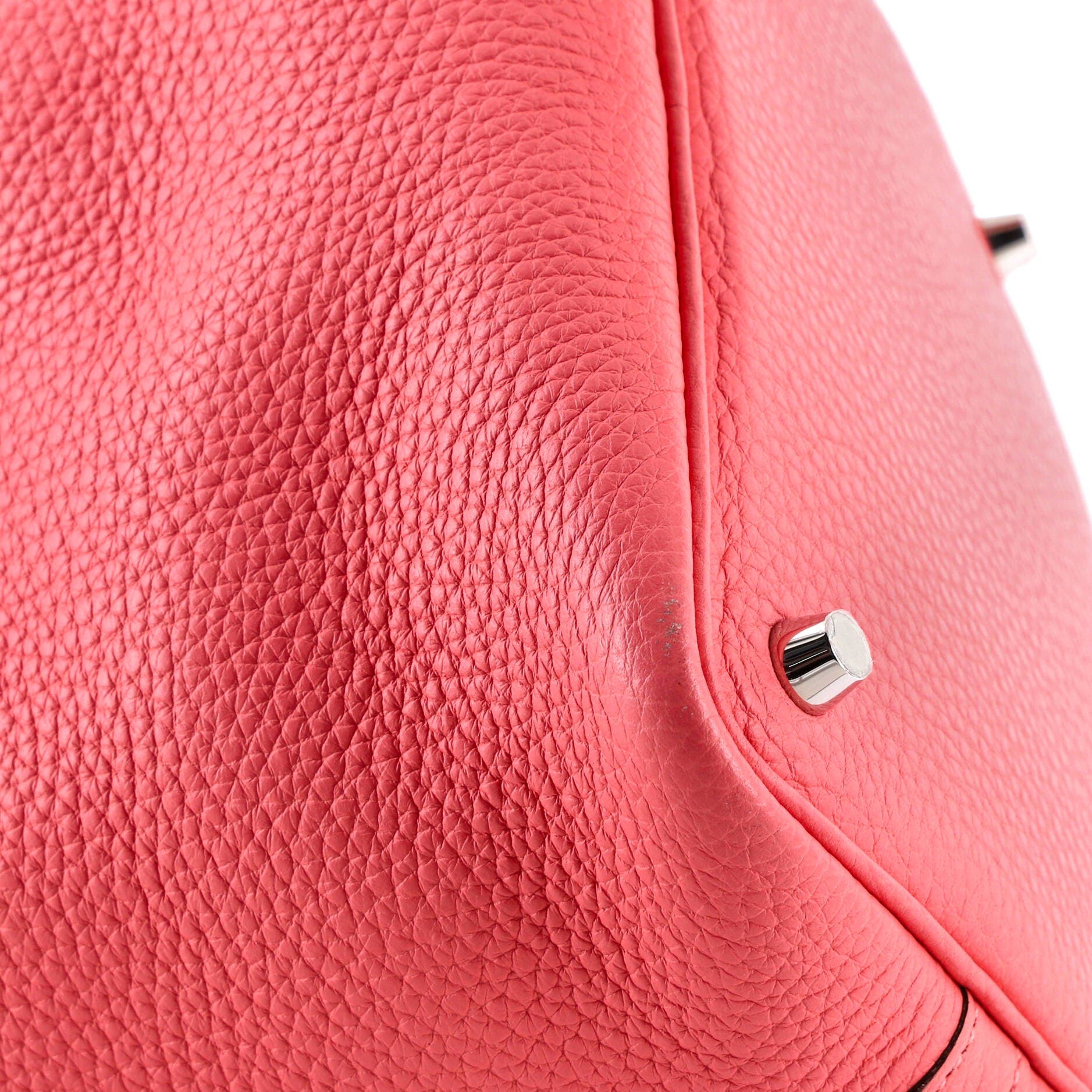 Pre-Owned Hermes Picotin Lock Bag Clemence PM, Alternate, color, Rose Azalee