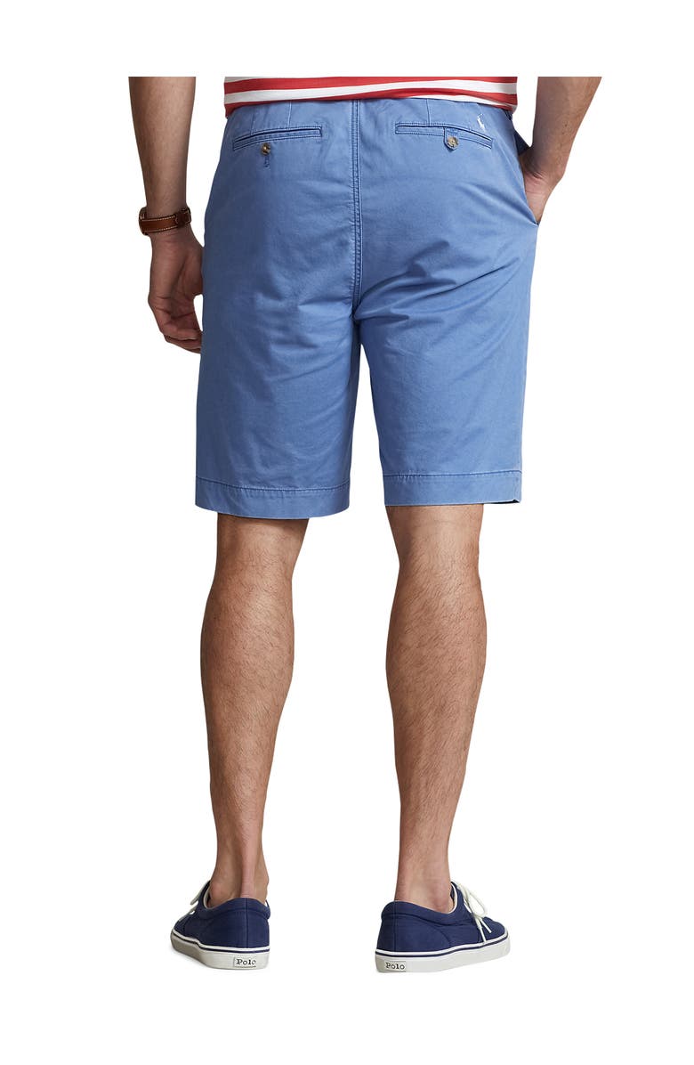 Polo Ralph Lauren Big & Tall Stretch Twill Shorts, Alternate, color, Nimes Blue