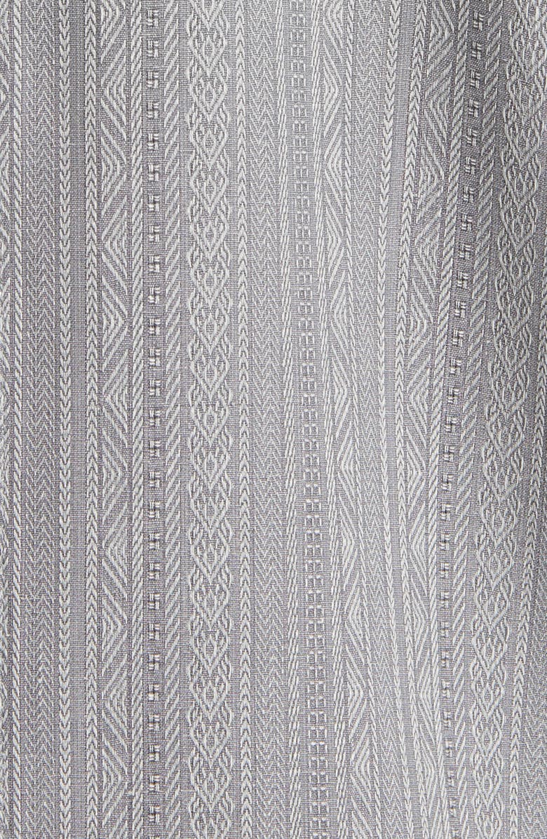 Tommy Bahama Salt Island Stripe Short Sleeve Silk Button-Up Shirt, Alternate, color, 