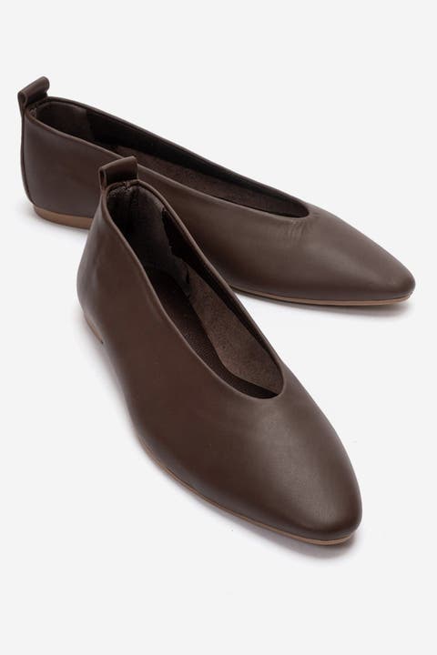 Jenas Leather Ballet Flat