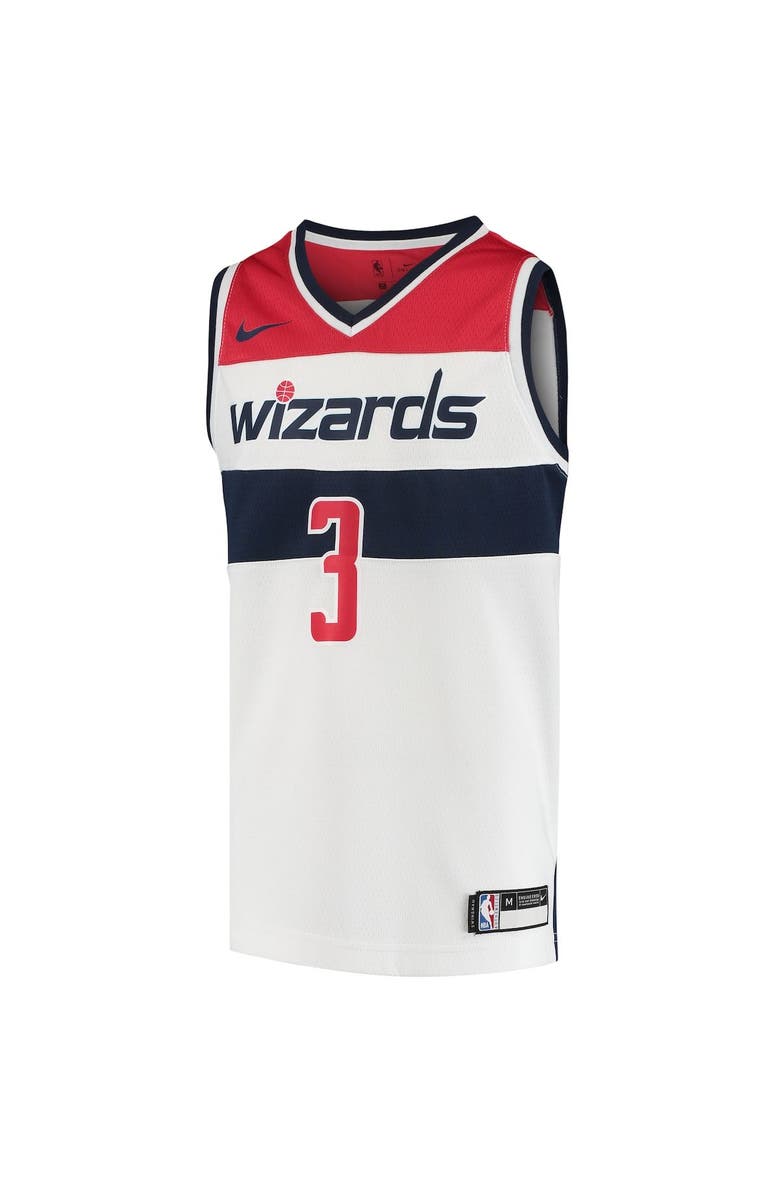 Nike Youth Nike Bradley Beal White Washington Wizards Swingman Jersey - Statement Edition, Alternate, color, 