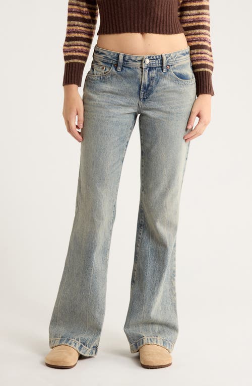 Pacsun Jade Low Rise Bootcut Jeans In Blue