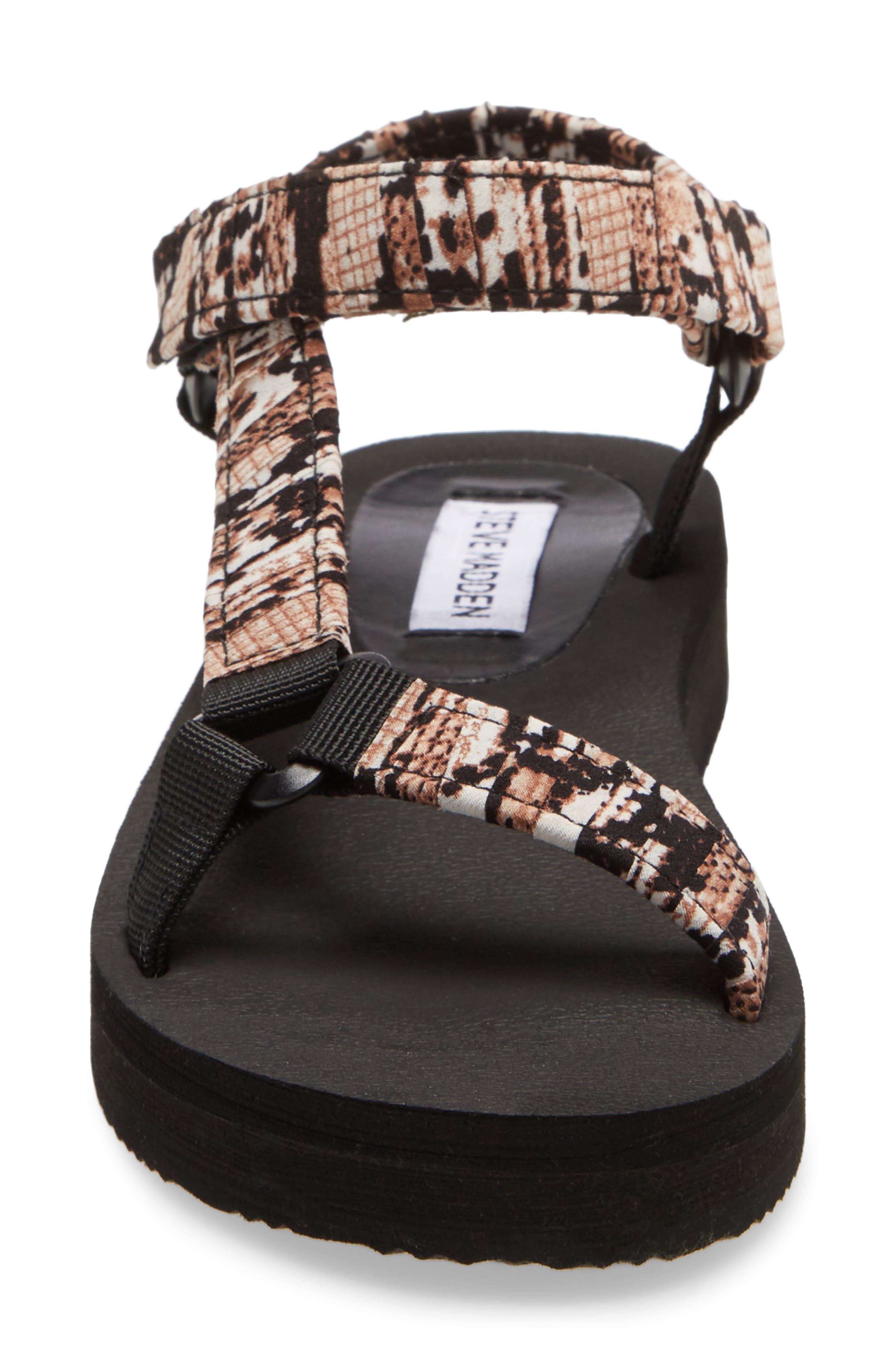 Henley Sandal, Alternate, color, SNAKE PRINT