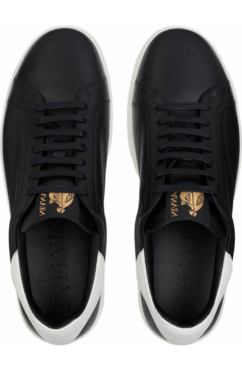Lanvin Ddb0 Leather Sneakers, Alternate, color,