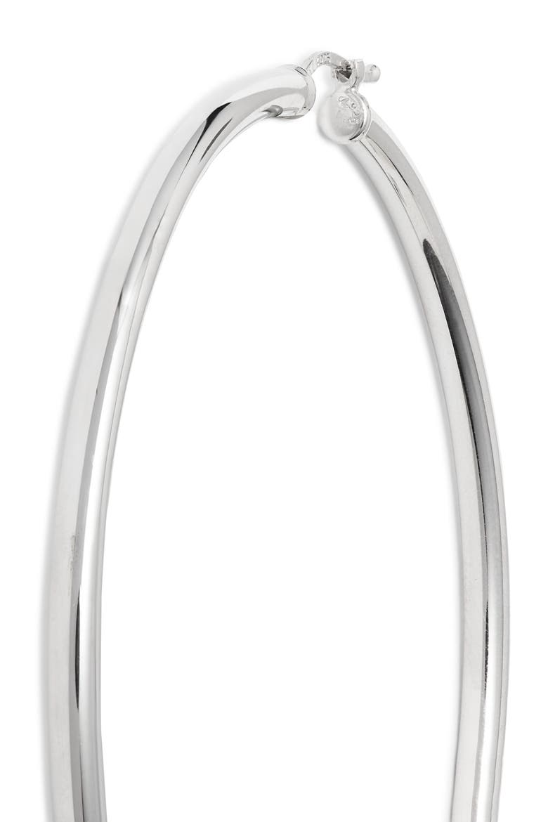 Giant Hoop Earrings, Alternate, color, STERLING SILVER