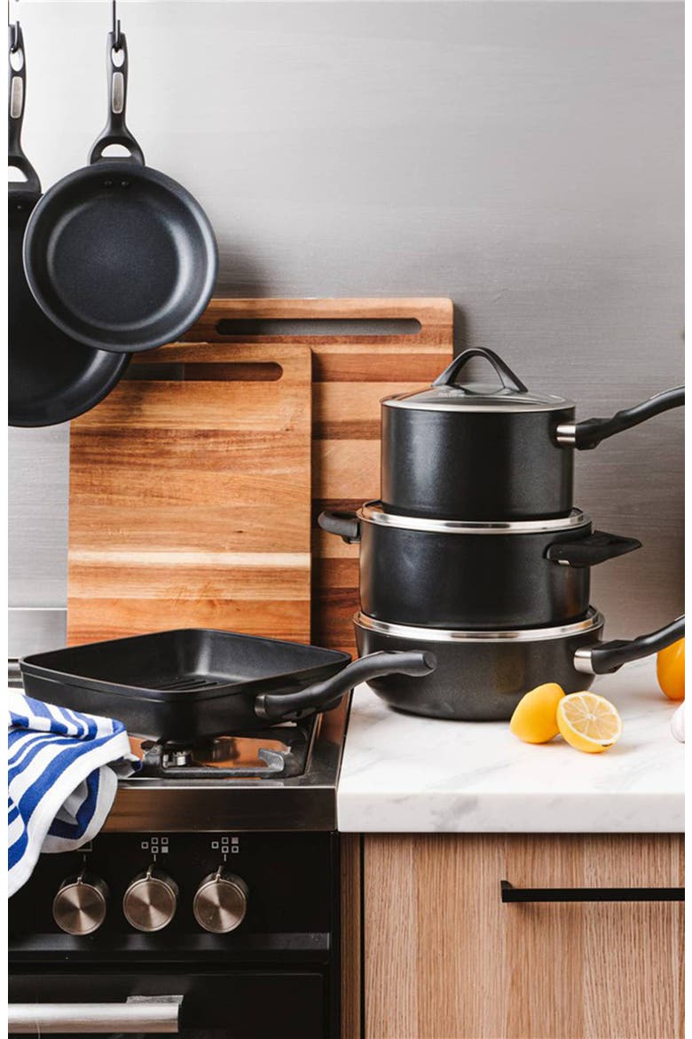 iD3® Cookware Set 9pc, Alternate, color, BLACK