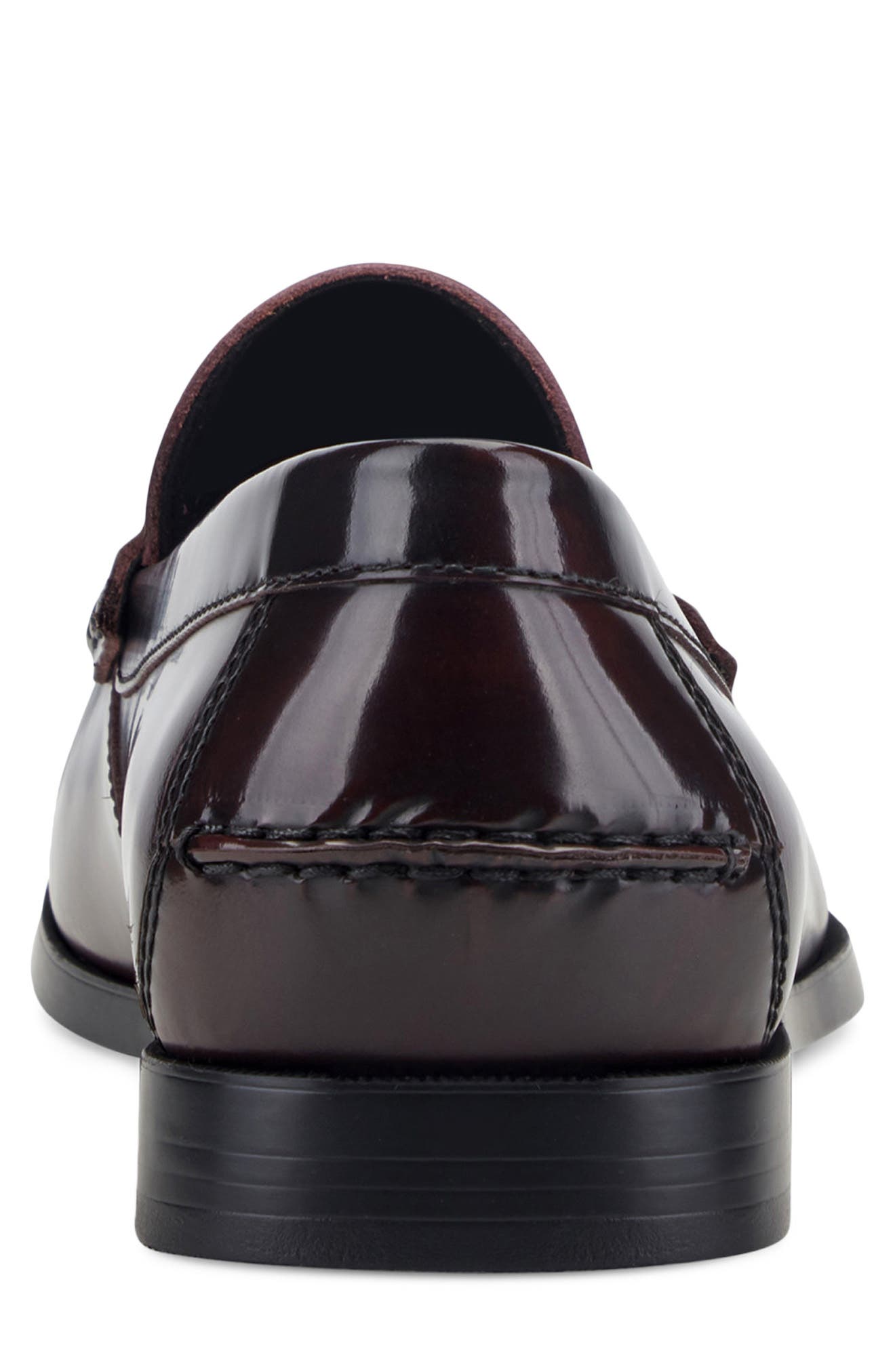 Willcox Penny Loafer, Alternate, color, DARK RED