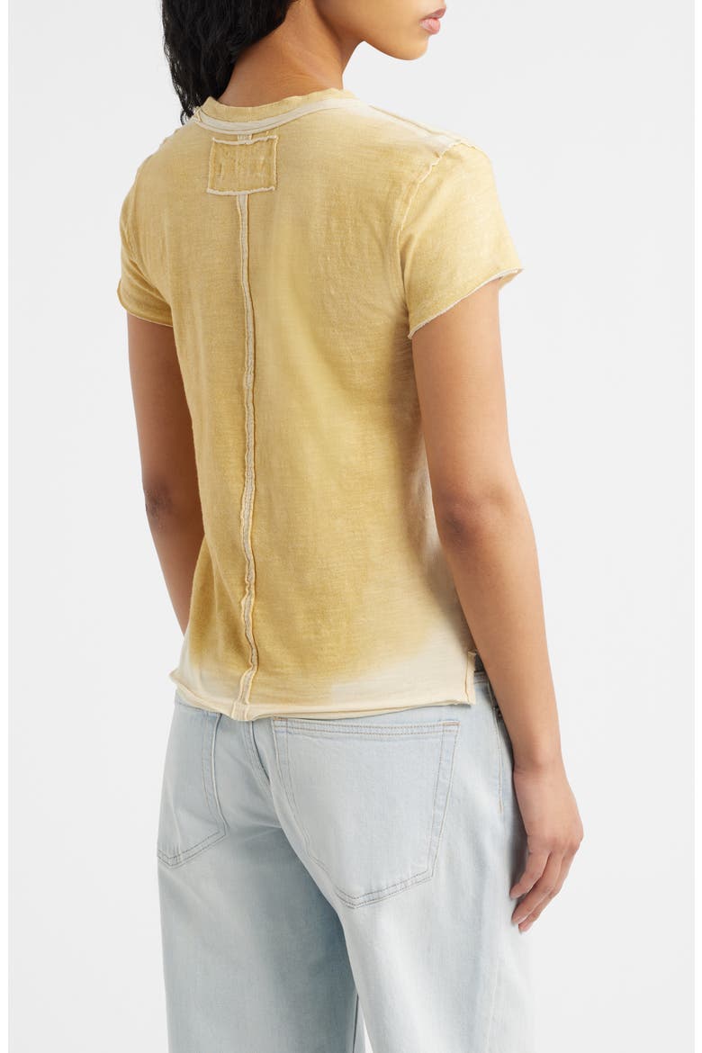 Wall Flower T-Shirt, Alternate, color, WASHED TEA COMBO