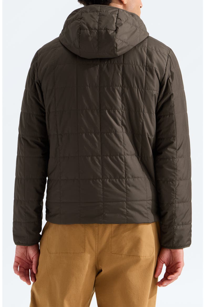 Junction Insulated Hooded Puffer Jacket, Alternate, color, DARK CHESTNUT