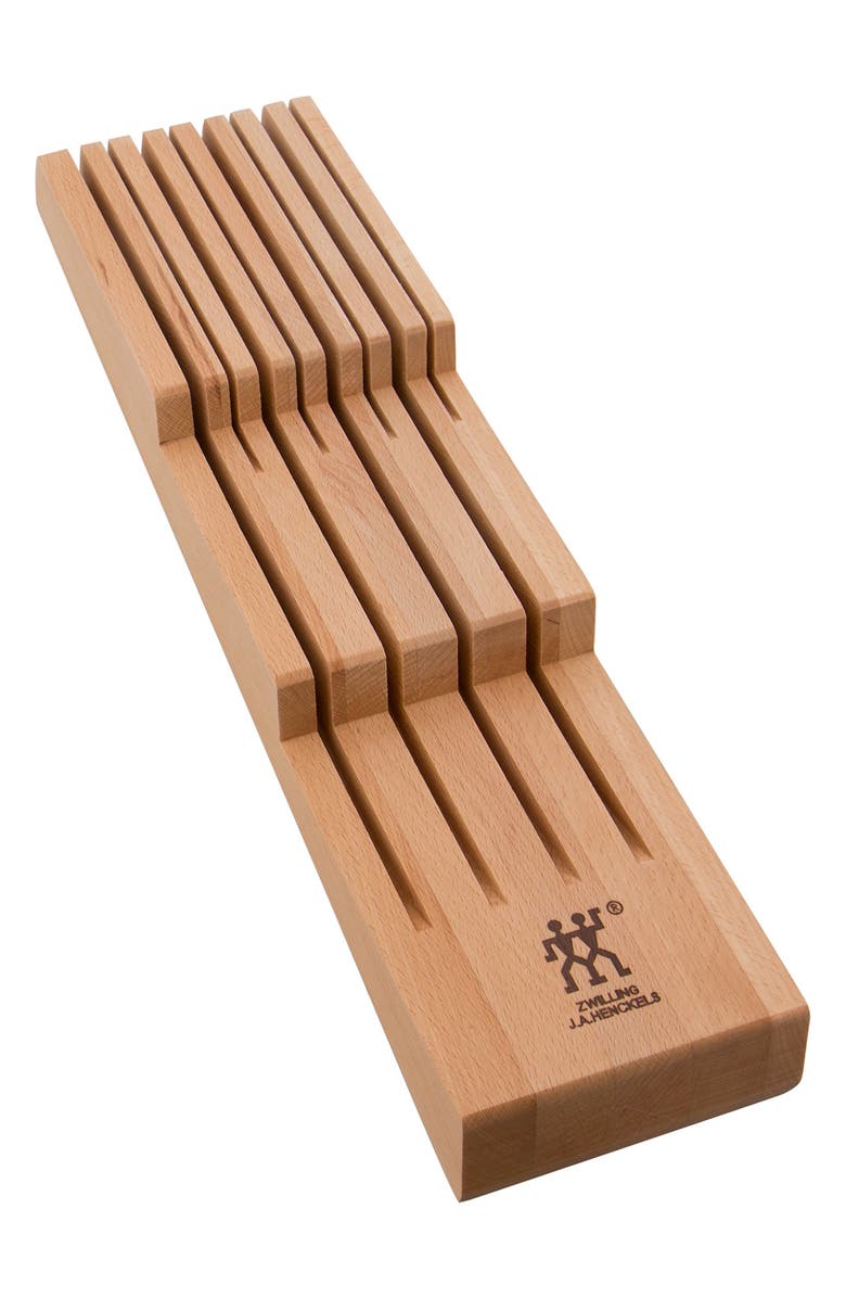 ZWILLING In Drawer Knife Organizer, Main, color, Natural