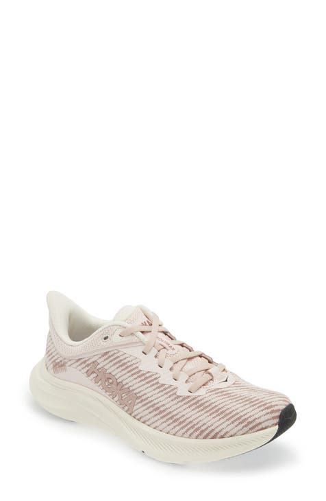 Light pink running shoes best sale