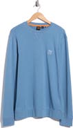 BOSS Westart Cotton Crewneck Sweatshirt