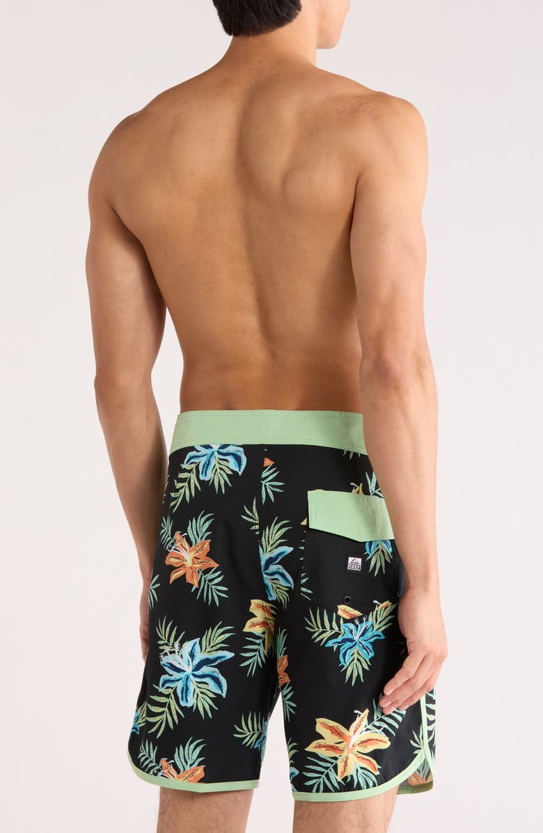 Reef Robbie Board Shorts, Alternate, color, Caviar