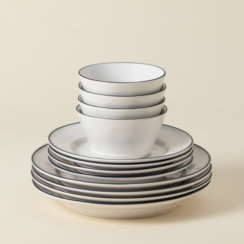 Beja 12-pc place setting w/ cereal bowl